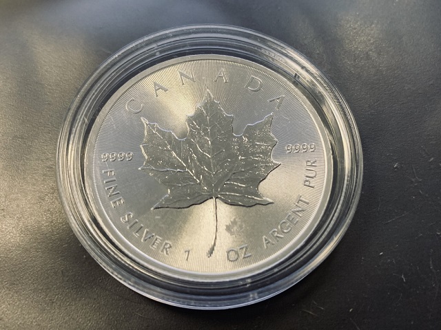 Goldmünze Maple Leaf